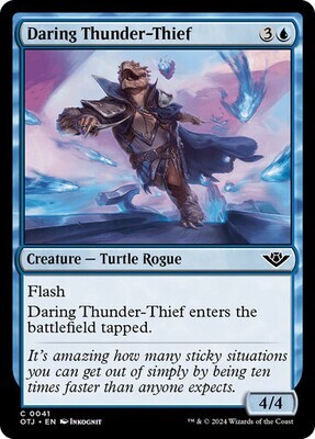 Magic the Gathering Daring Thunder-Thief Outlaws of Thunder Junction
