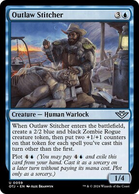 Magic the Gathering Outlaw Stitcher Outlaws of Thunder Junction
