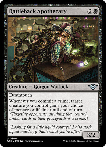 Magic the Gathering Rattleback Apothecary Outlaws of Thunder Junction