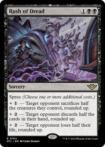 Magic the Gathering Rush of Dread Outlaws of Thunder Junction