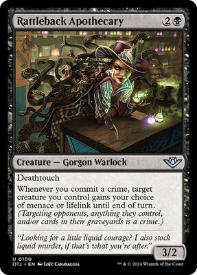 Magic the Gathering Rattleback Apothecary Outlaws of Thunder Junction