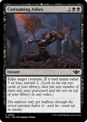 Magic the Gathering Consuming Ashes Outlaws of Thunder Junction