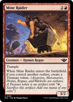 Magic the Gathering Mine Raider Outlaws of Thunder Junction
