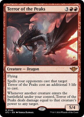 Magic the Gathering Terror of the Peaks Outlaws of Thunder Junction