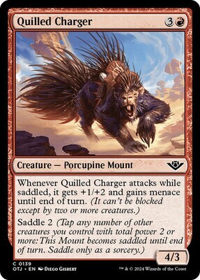 Magic the Gathering Quilled Charger Outlaws of Thunder Junction