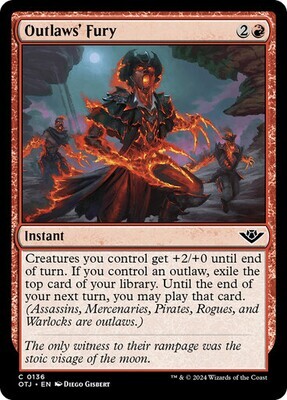 Magic the Gathering Outlaws&#39; Fury Outlaws of Thunder Junction