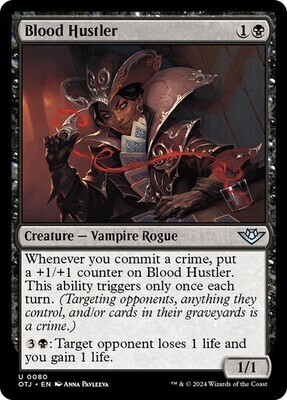 Magic the Gathering Blood Hustler Outlaws of Thunder Junction