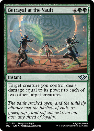 Magic the Gathering Betrayal at the Vault Outlaws of Thunder Junction