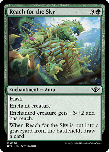 Magic the Gathering Reach for the Sky Outlaws of Thunder Junction
