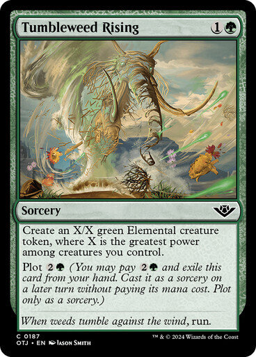 Magic the Gathering Tumbleweed Rising Outlaws of Thunder Junction