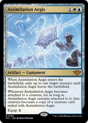 Magic the Gathering Assimilation Aegis Outlaws of Thunder Junction