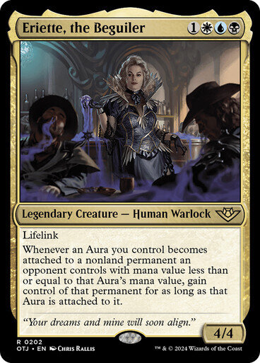 Magic the Gathering Eriette, the Beguiler Outlaws of Thunder Junction