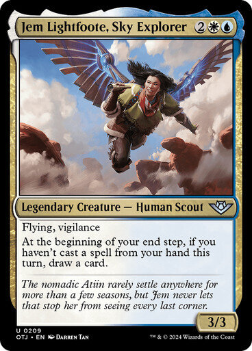 Magic the Gathering Jem Lightfoote, Sky Explorer Outlaws of Thunder Junction