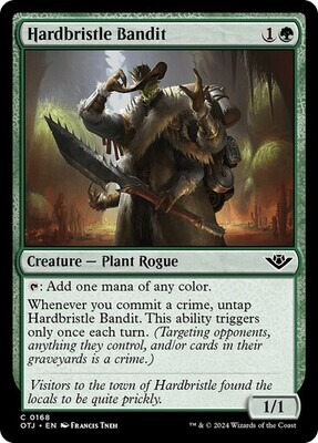Magic the Gathering Hardbristle Bandit Outlaws of Thunder Junction