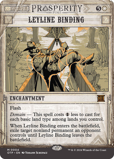 Magic the Gathering Leyline Binding Outlaws of Thunder Junction Breaking News