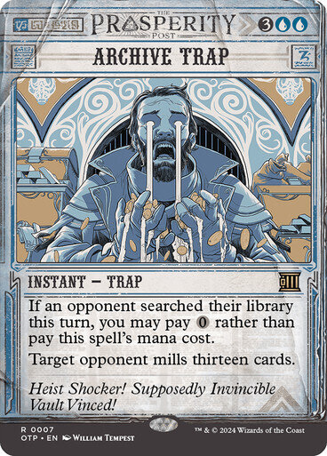 Magic the Gathering Archive Trap Outlaws of Thunder Junction Breaking News