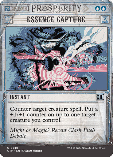 Magic the Gathering Essence Capture Outlaws of Thunder Junction Breaking News