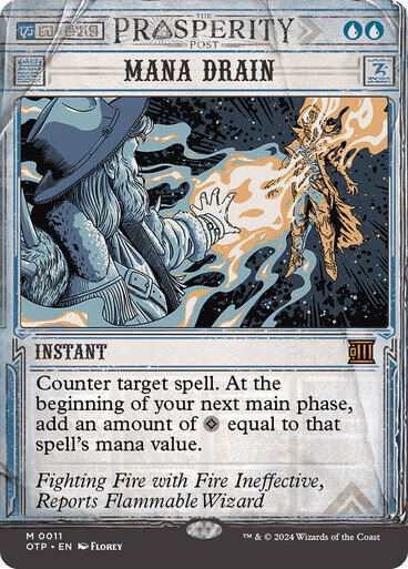 Magic the Gathering Mana Drain Outlaws of Thunder Junction Breaking News