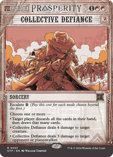 Magic the Gathering Collective Defiance Outlaws of Thunder Junction Breaking News