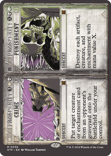 Magic the Gathering Crime // Punishment Outlaws of Thunder Junction Breaking News
