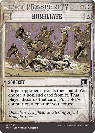 Magic the Gathering Humiliate Outlaws of Thunder Junction Breaking News