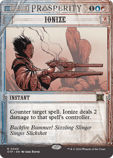 Magic the Gathering Ionize Outlaws of Thunder Junction Breaking News