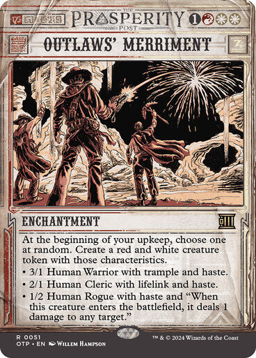 Magic the Gathering Outlaws&#39; Merriment Outlaws of Thunder Junction Breaking News