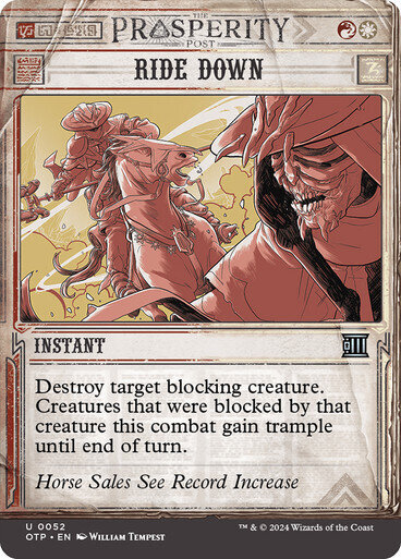 Magic the Gathering Ride Down Outlaws of Thunder Junction Breaking News