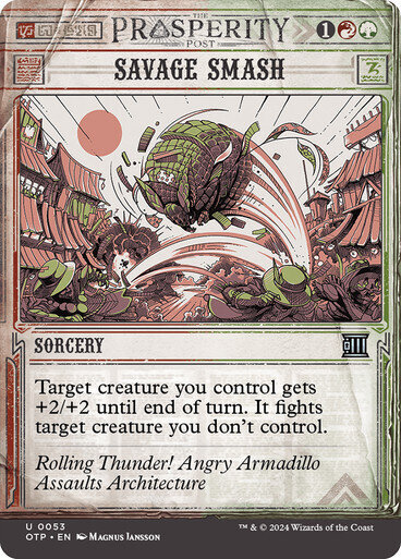 Magic the Gathering Savage Smash Outlaws of Thunder Junction Breaking News