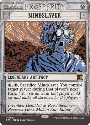 Magic the Gathering Mindslaver Outlaws of Thunder Junction Breaking News