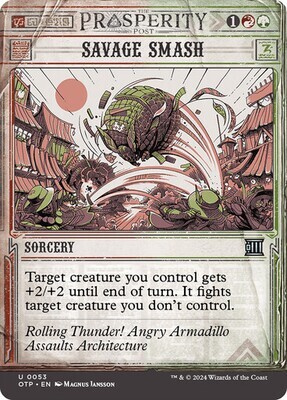 Magic the Gathering Savage Smash Outlaws of Thunder Junction Breaking News