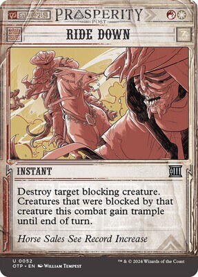 Magic the Gathering Ride Down Outlaws of Thunder Junction Breaking News