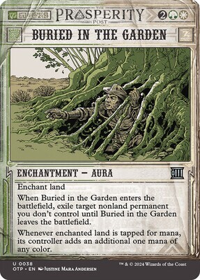 Magic the Gathering Buried in the Garden Outlaws of Thunder Junction Breaking News