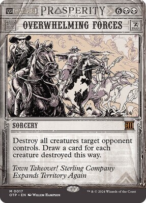 Magic the Gathering Overwhelming Forces Outlaws of Thunder Junction Breaking News