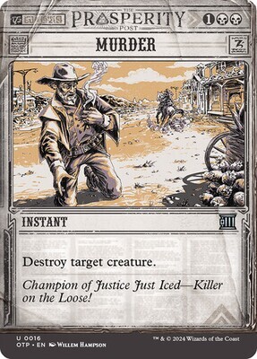 Magic the Gathering Murder Outlaws of Thunder Junction Breaking News