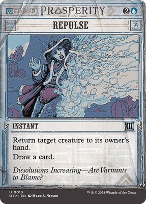Magic the Gathering Repulse Outlaws of Thunder Junction Breaking News