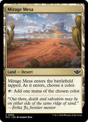 Magic the Gathering Mirage Mesa Outlaws of Thunder Junction
