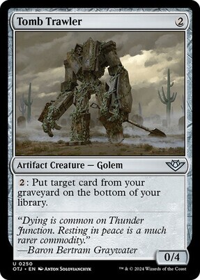 Magic the Gathering Tomb Trawler Outlaws of Thunder Junction
