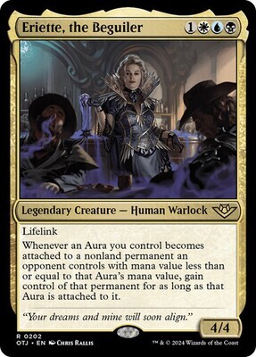 Magic the Gathering Eriette, the Beguiler Outlaws of Thunder Junction