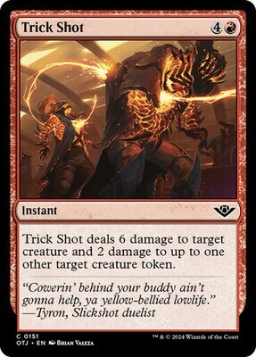 Magic the Gathering Trick Shot Outlaws of Thunder Junction