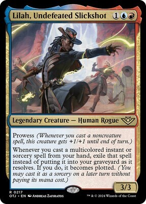 Magic the Gathering Lilah, Undefeated Slickshot Outlaws of Thunder Junction