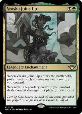 Magic the Gathering Vraska Joins Up Outlaws of Thunder Junction