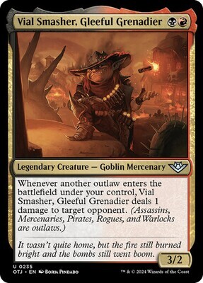 Magic the Gathering Vial Smasher, Gleeful Grenadier Outlaws of Thunder Junction