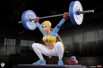 PRE-ORDER Premium Collectibles Studios Cammy: Powerlifting 1:4 Alpha