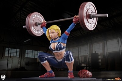 PRE-ORDER Premium Collectibles Studios Cammy: Powerlifting 1:4 SF6