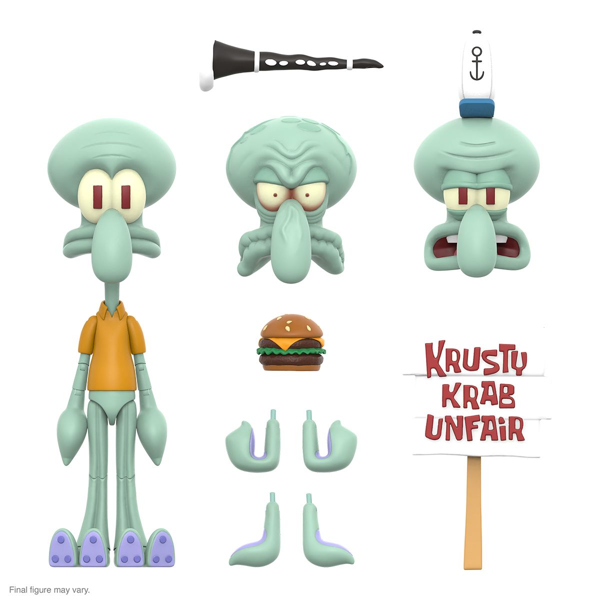 PRE-ORDER Super7 Spongebob Squarepants Ultimate Wave 2 - Squidward