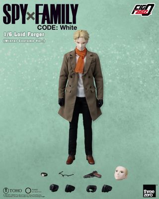 PRE-ORDER ThreeZero SPY×FAMILY CODE: White - FigZero 1/6 Loid Forger (Winter Costume Ver.)