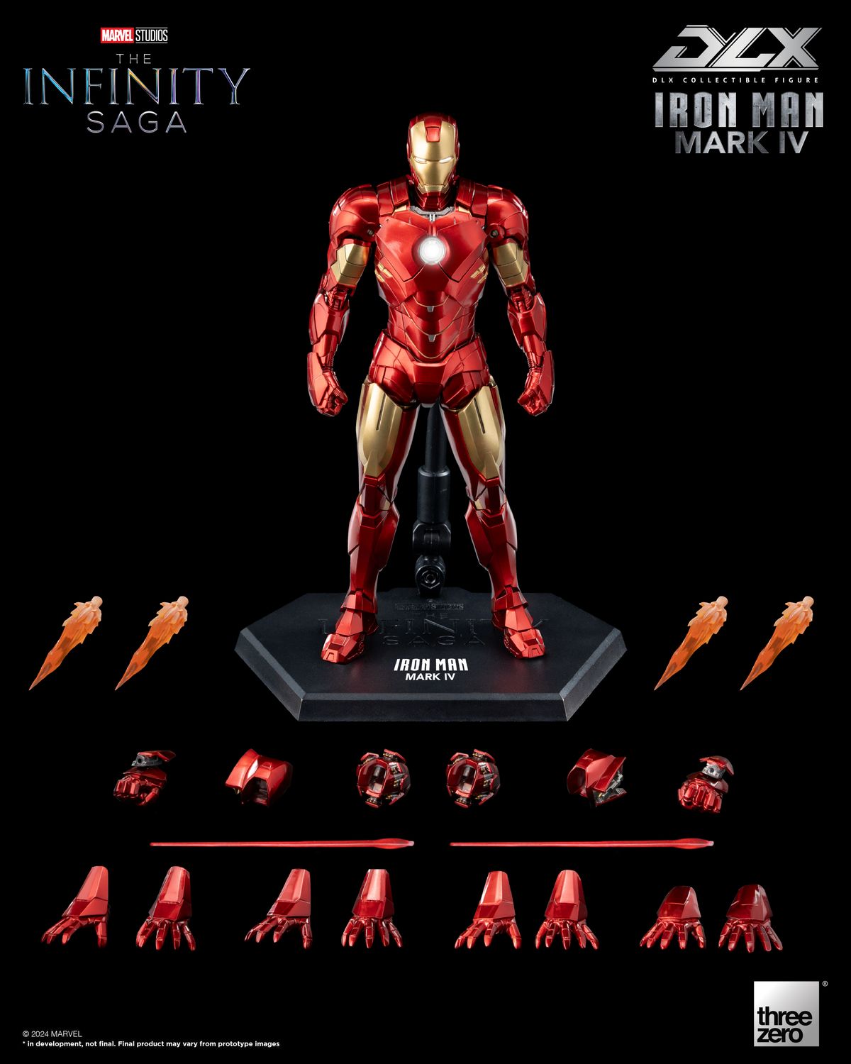 PRE-ORDER ThreeZero Marvel Studios: The Infinity Saga: DLX Iron Man Mark 4