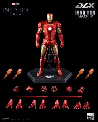 PRE-ORDER ThreeZero Marvel Studios: The Infinity Saga: DLX Iron Man Mark 4