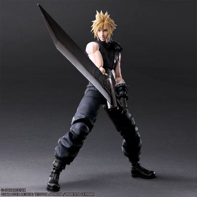 PRE-ORDER Square Enix Final Fantasy VII Rebirth Play Arts Kai Action Figure Cloud Strife